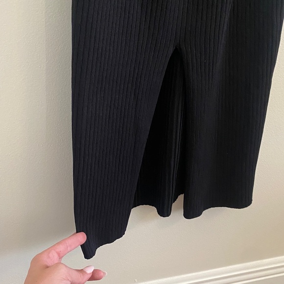 Meshki Avalon Backless Midaxi Dress NWT size Large Black - Picture 8 of 12